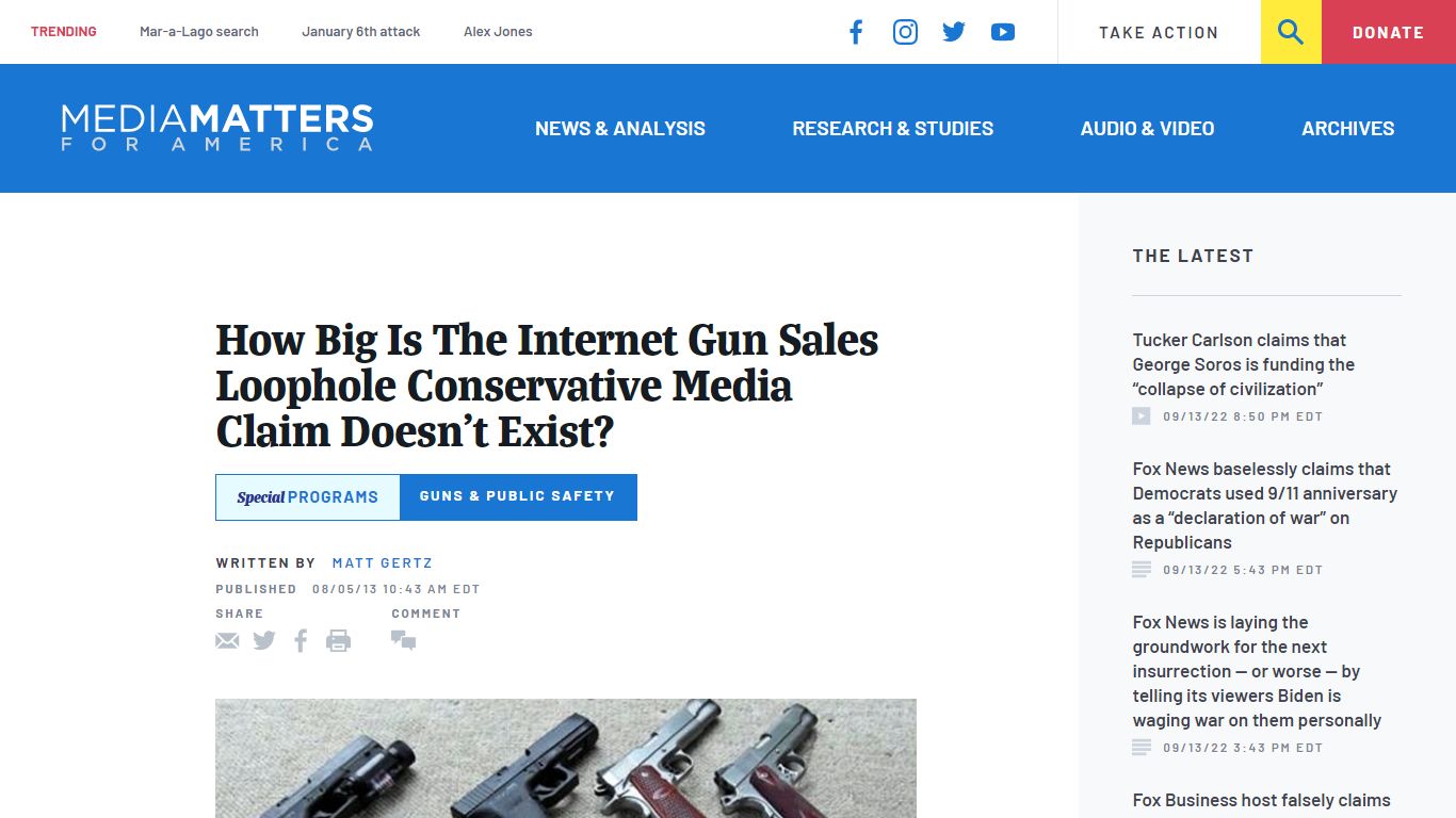 How Big Is The Internet Gun Sales Loophole Conservative Media Claim ...